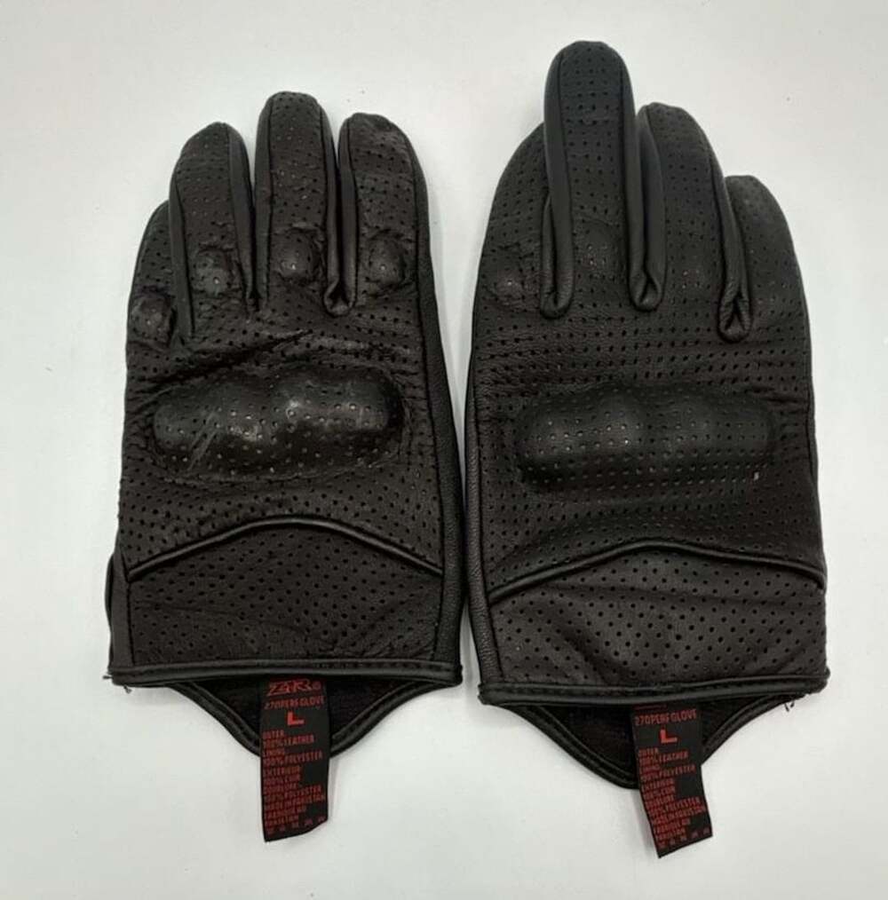Zaro 270Perf Glove Size L Black Leather